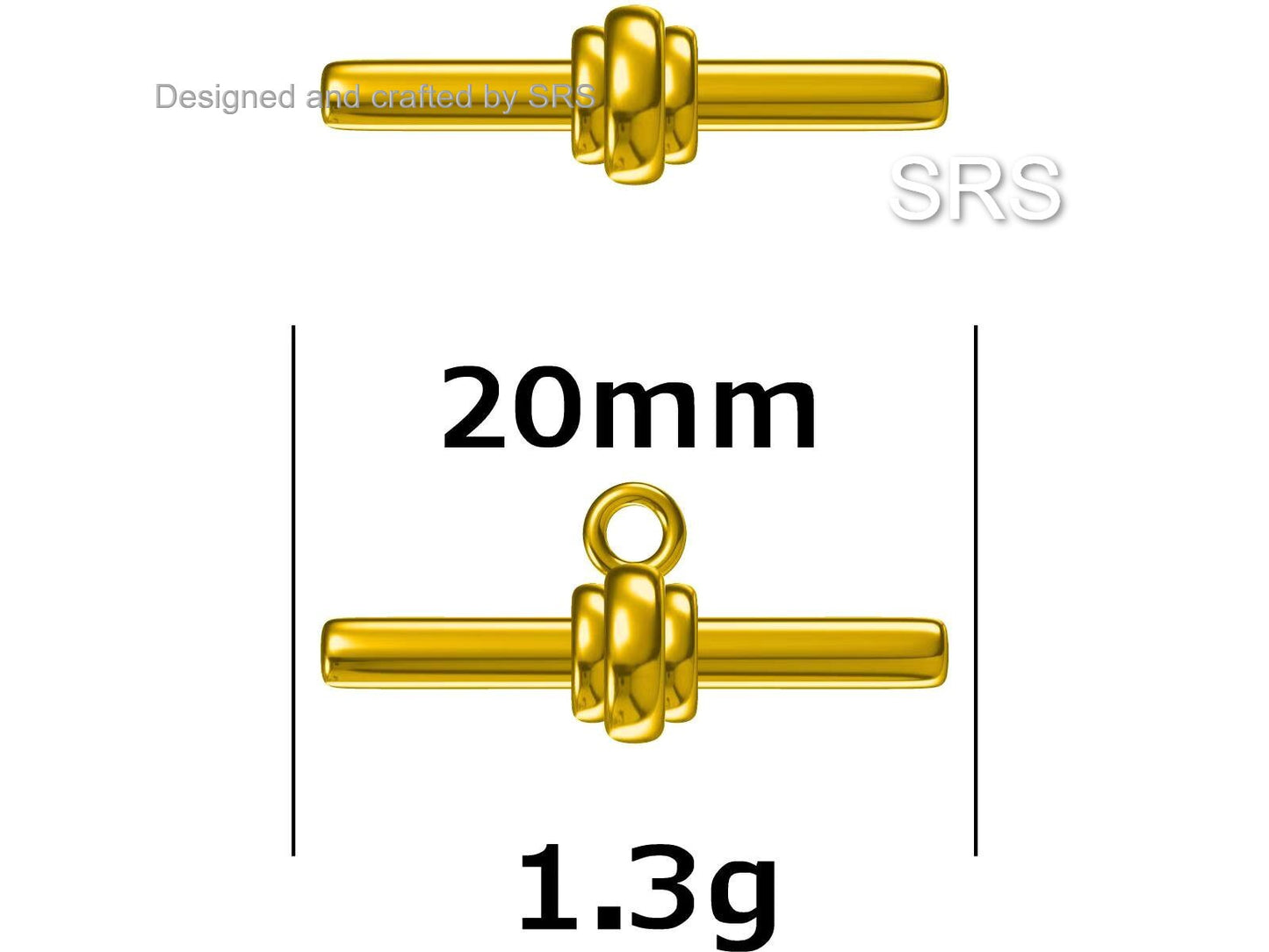 Balanced Bar Necklace in Sterling Silver, Silver or Gold, Horizontal Bar Necklace