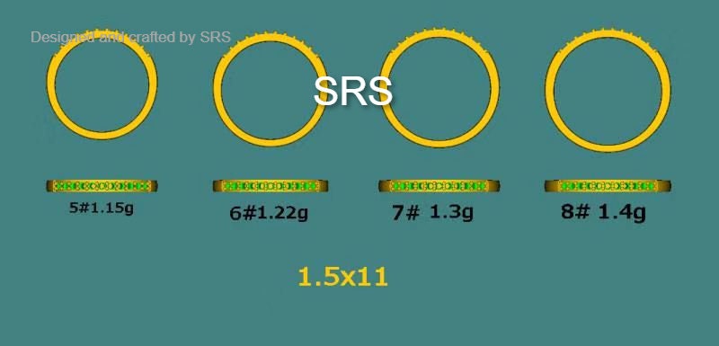 Emerald Green and Clear CZ Half Eternity Ring in Sterling Silver, Silver or Gold, Green Emerald CZ Skinny Ring, Stacking Ring US 5 - 8