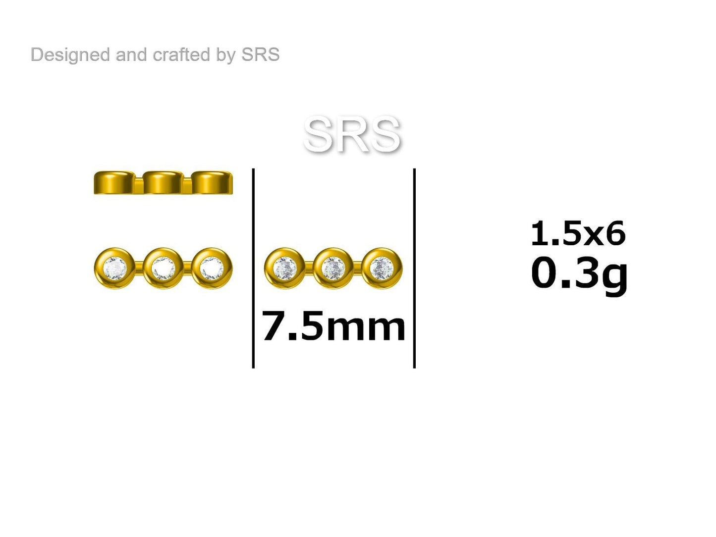 Extra Tiny Turquoise Bar Stud Earrings in Sterling Silver, Silver or Gold, Three Dot Earrings, Blue Bar Earrings