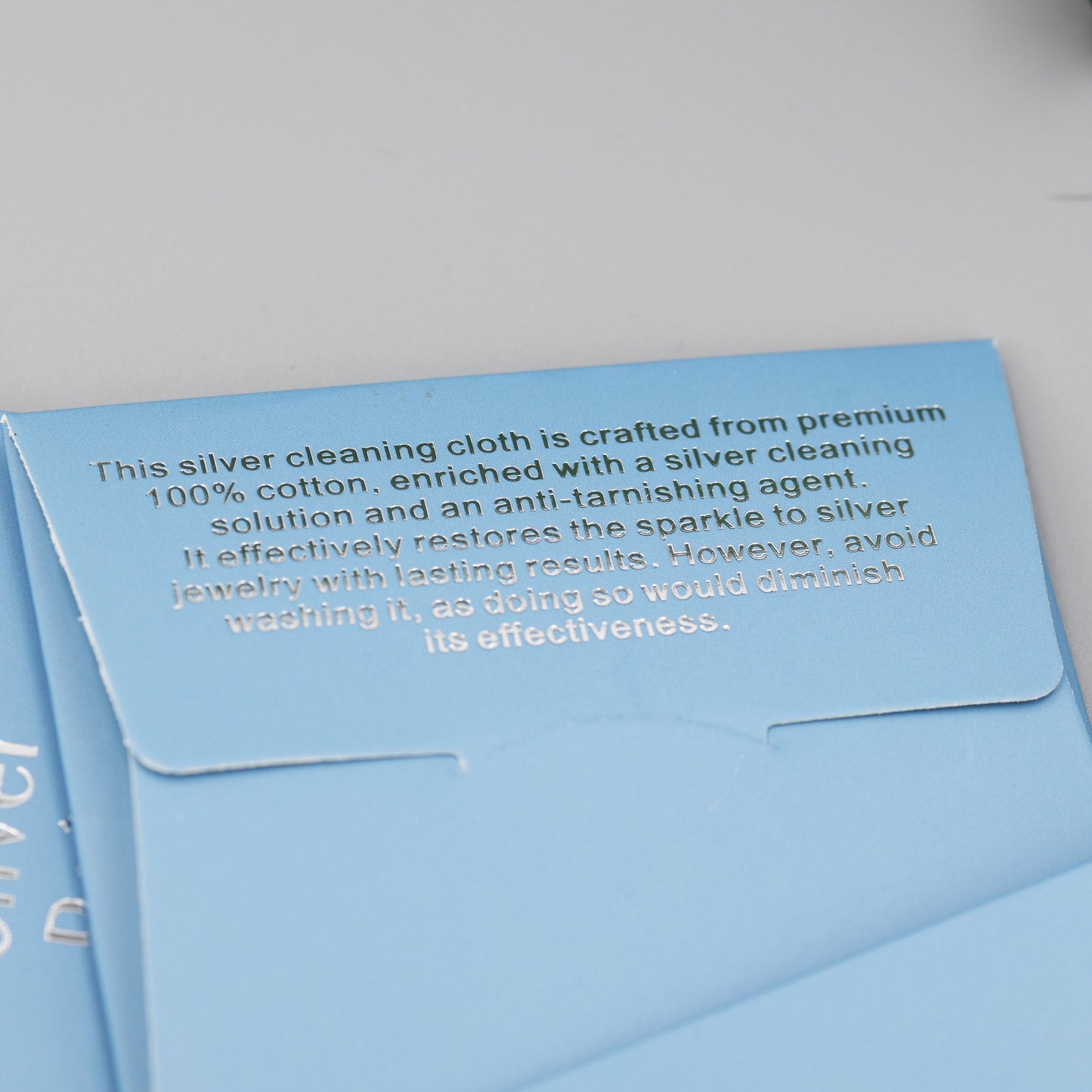 Silver Polish Cloth, Sold with Other Purchases Within Our Store, Silver Cleaning Cloth, Anti-Tarnish Silver Cloth