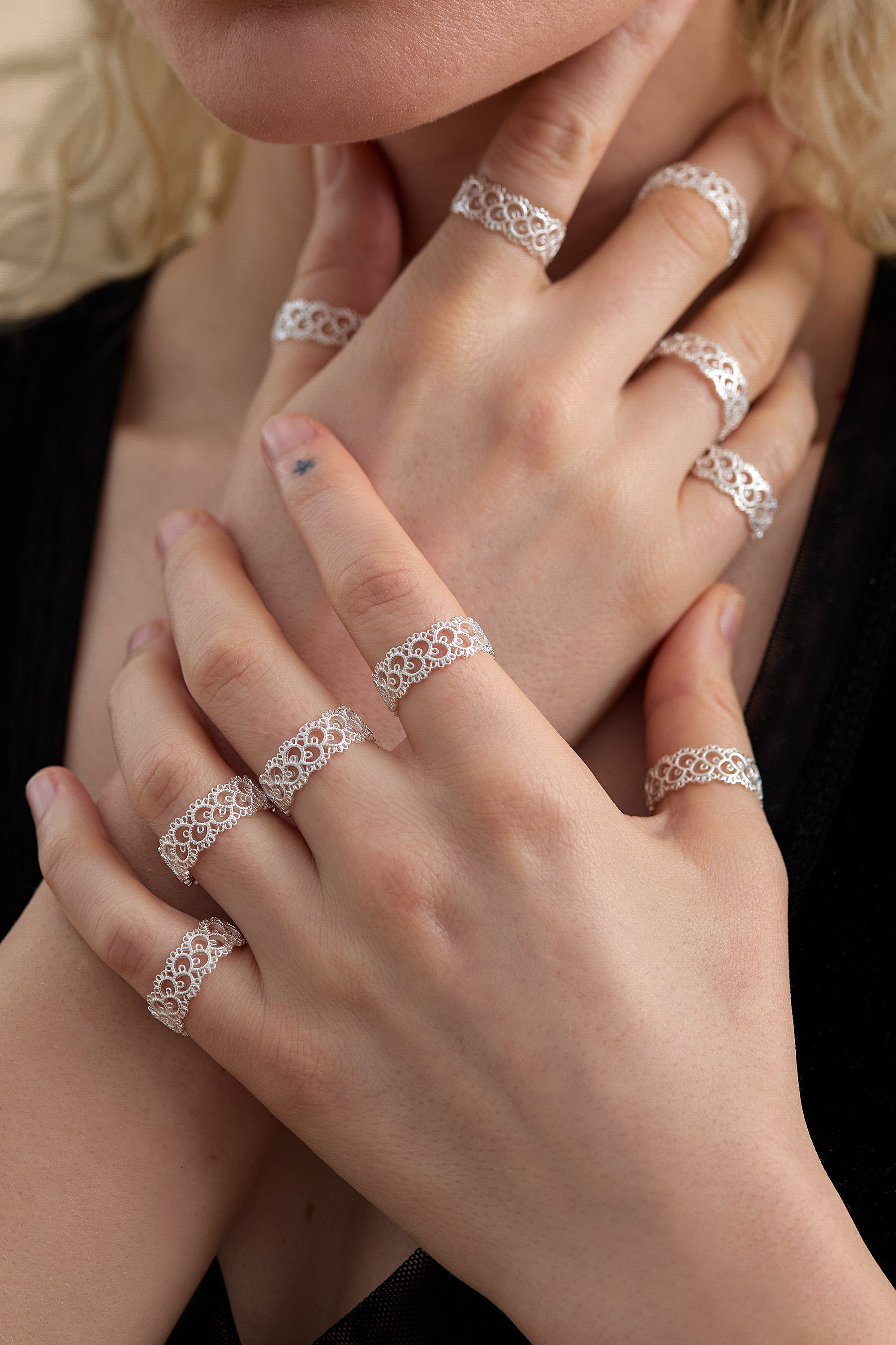 Lace & Light – Silver Rain Silver