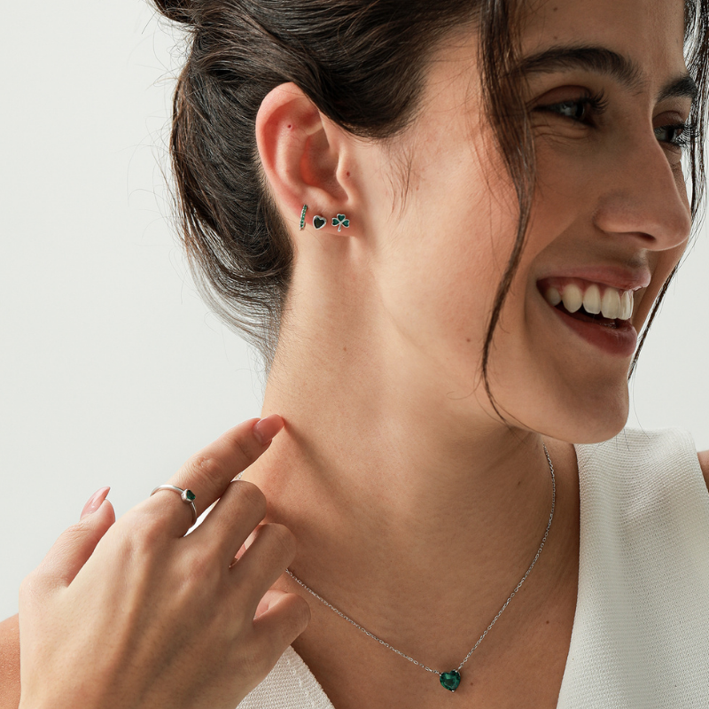 Celebrate St. Patrick’s Day with our Shamrock-inspired sterling silver jewellery. Unique designs symbolising luck and elegance. Perfect for gifting or adding a touch of Irish charm to your collection.