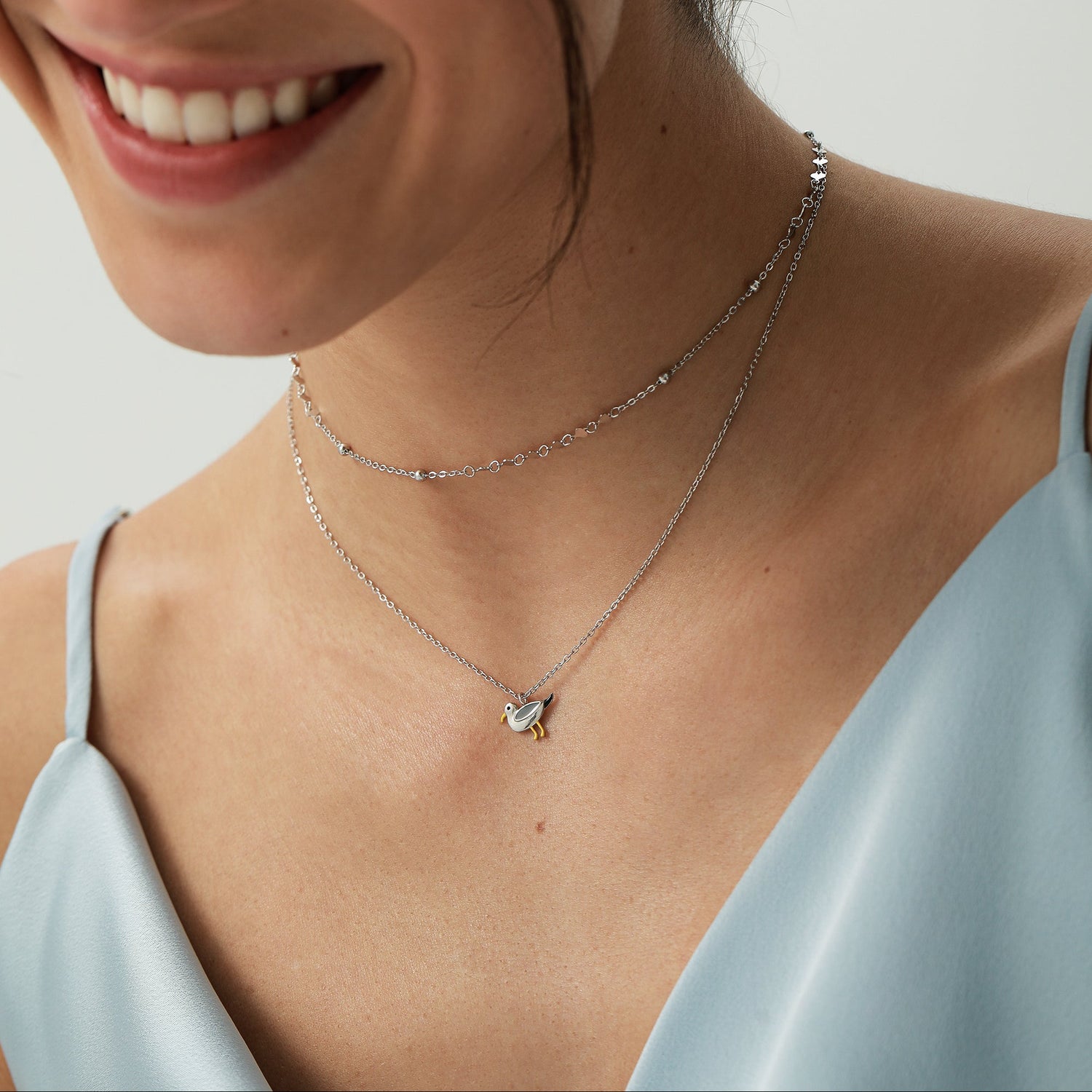 Seagull Pendant Necklace