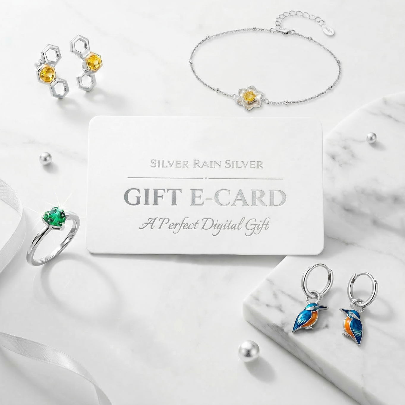 Silver Rain Silver Digital Gift Card