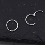 Geometric Circle Hoop Earrings