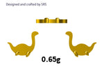 Sterling Silver Plesiosaurus Dinosaur Plesiosaur Stud Earrings, Silver or gold or Rose Gold, Loch Ness Monster Earrings, Nessie Earrings