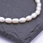 7mm Baroque Pearl Beaded Bracelet with Pearl Drop Clasp