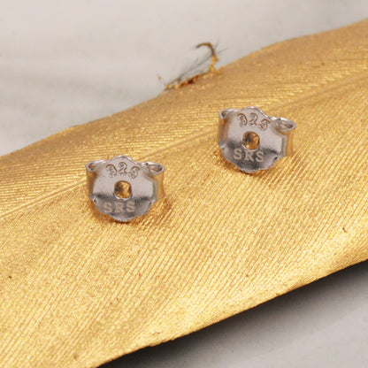 Little Fish Stud Earrings in Sterling Silver, Petite Fish Stud Earrings, Silver or Gold, Ocean Animal Stud, Cute, Pet Earrings