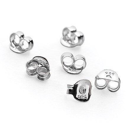 April Birthstone CZ Stud Earrings