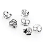 April Birthstone CZ Stud Earrings