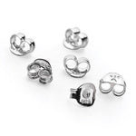 3mm Pink CZ Stud Earrings