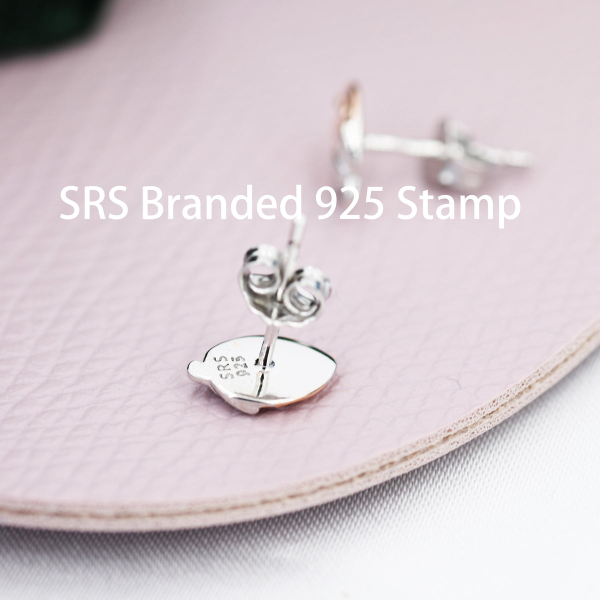 Strawberry Stud Earrings in Sterling Silver, Silver and Rose Gold Two Tone Earrings, Fruit Earrings, Summer Earrings