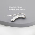 White Opal Marquise Crawler Earrings in Sterling Silver, Marquise Cluster Ear Climbers, Silver, Gold or Rose Gold, Lab Opal Earrings