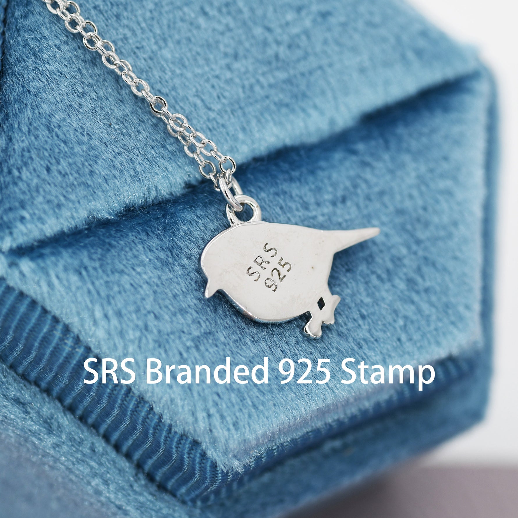 Robin Pendant in 925 Sterling Silver - amanda coleman jewellery Robin Pendant in 925 Sterling Silver - amanda coleman jewellery