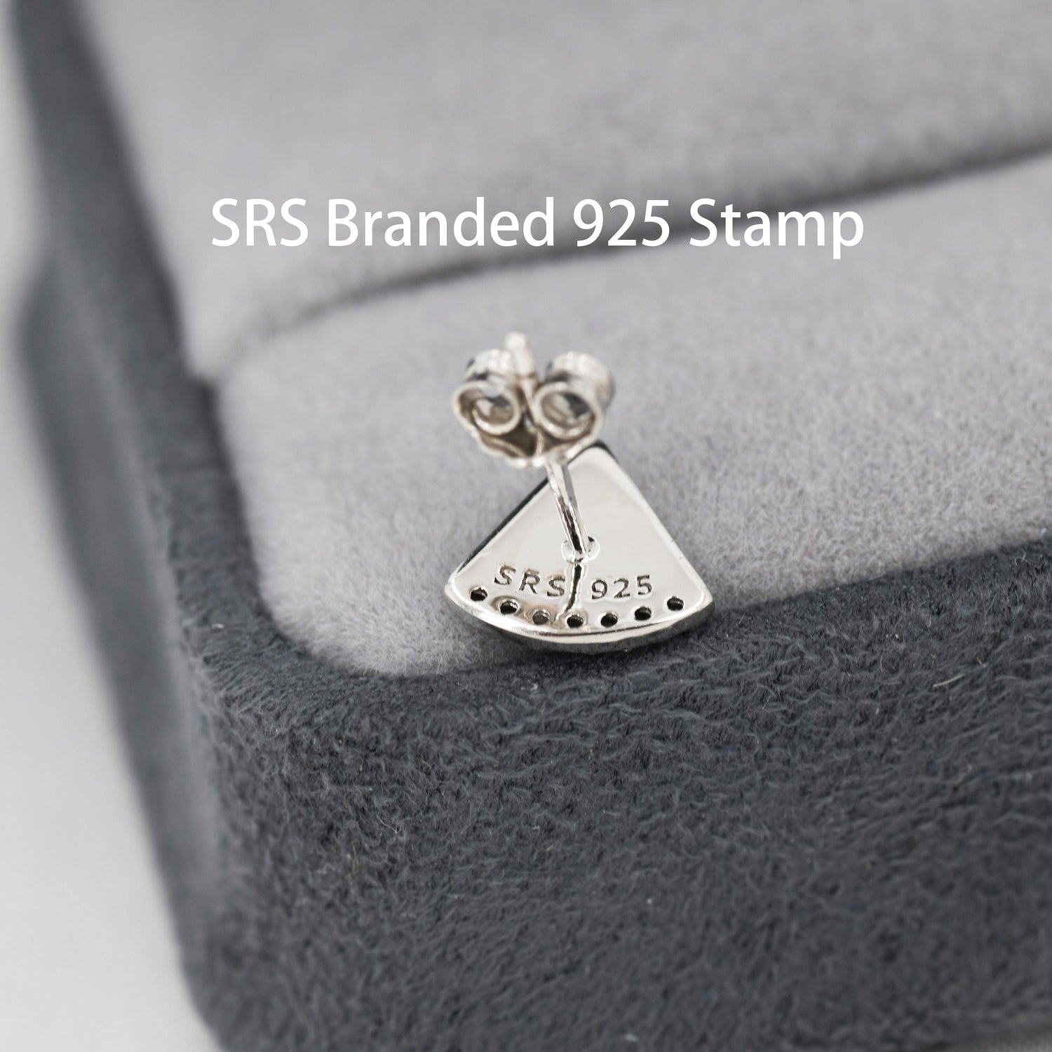 Watermelon Stud Earrings in Sterling Silver, Rose Gold Over Silver, Fruit Earrings, Melon Earrings
