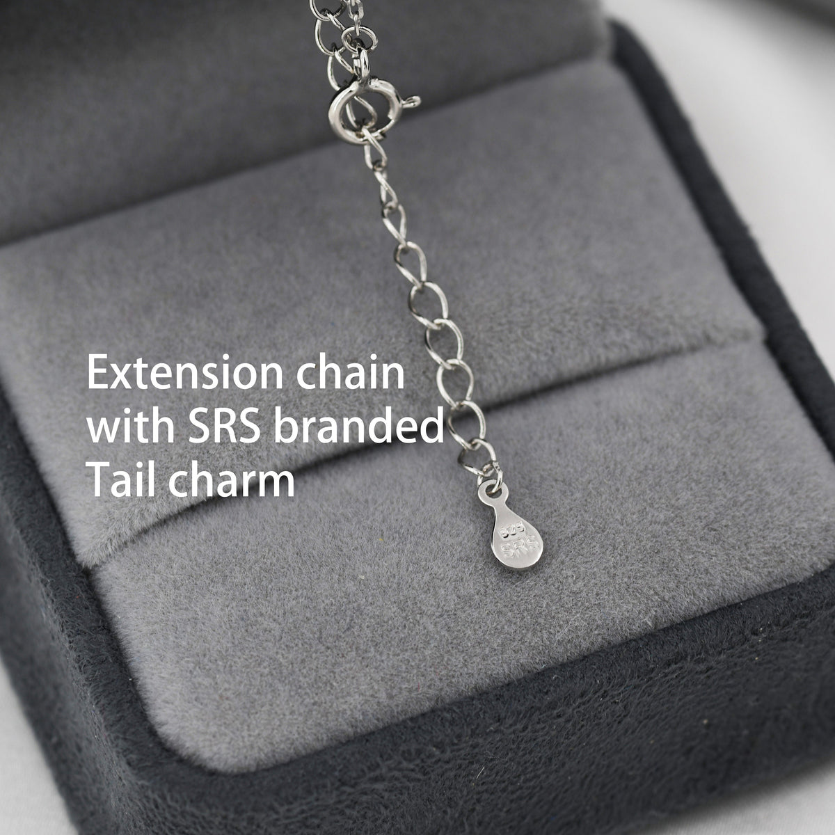 Emerald Green CZ Heart Charm Necklace