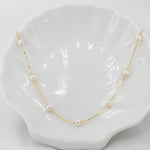 Freshwater Pearl Station Choker Necklace