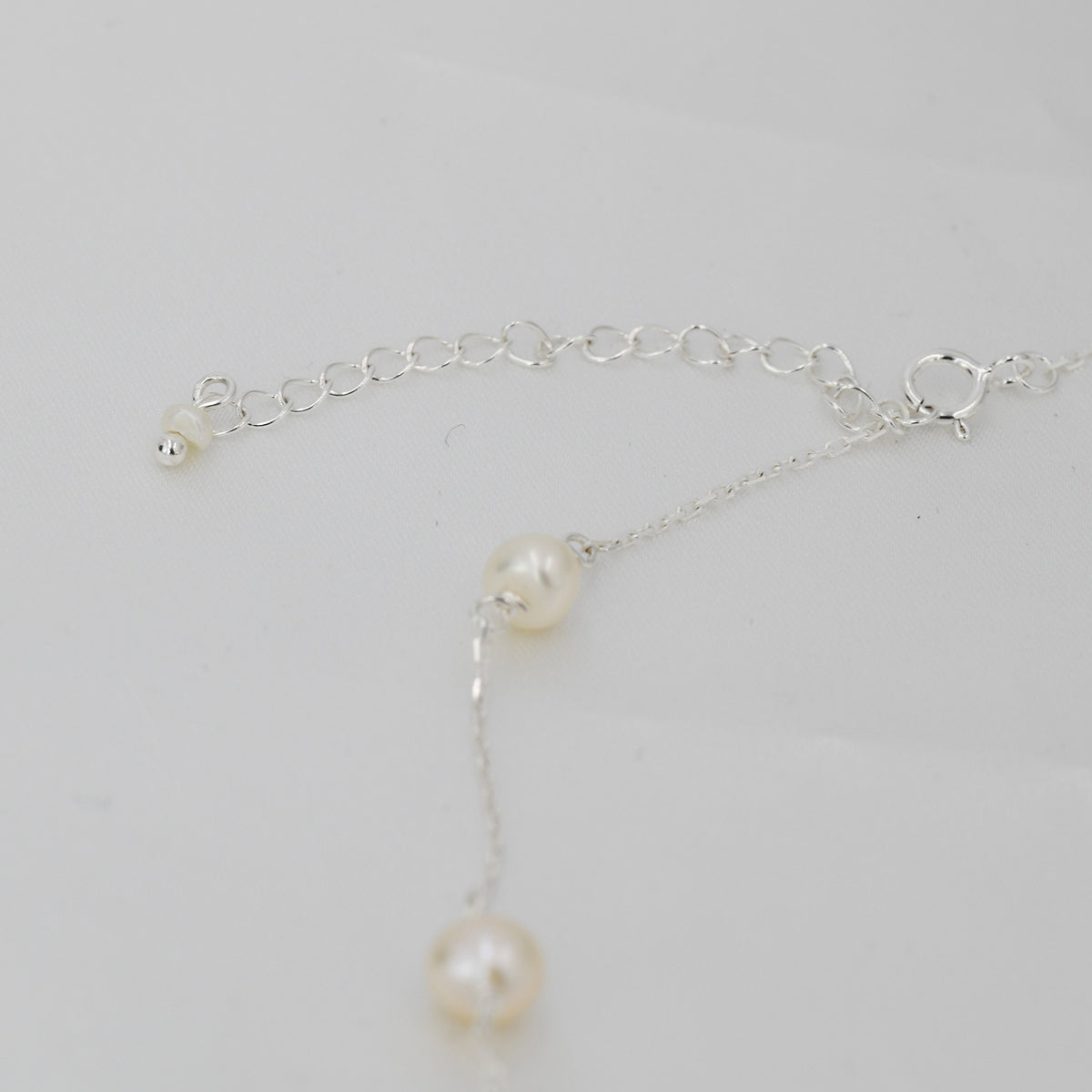 Genuine Pearl Choker Necklace in Sterling Silver, Silver or Gold , Genuine Freshwater Pearls, Pearl Necklace