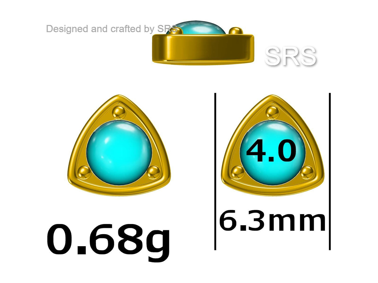 Triangle Opal Stud Earrings in Sterling Silver, Silver, Gold or Rose Gold, Opal Triangle Earrings, Stacking Earrings