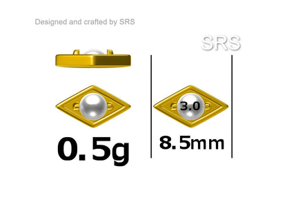 Diamond Shape Opal Stud Earrings in Sterling Silver, Silver, Gold or Rose Gold, Geometry Opal Earrings, Stacking Earrings