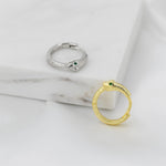 Snake Huggie Hoop in Sterling Silver, Silver or Gold, 10mm Inner Diameter, Ouroboros Hoop Earrings, Serpent Earrings