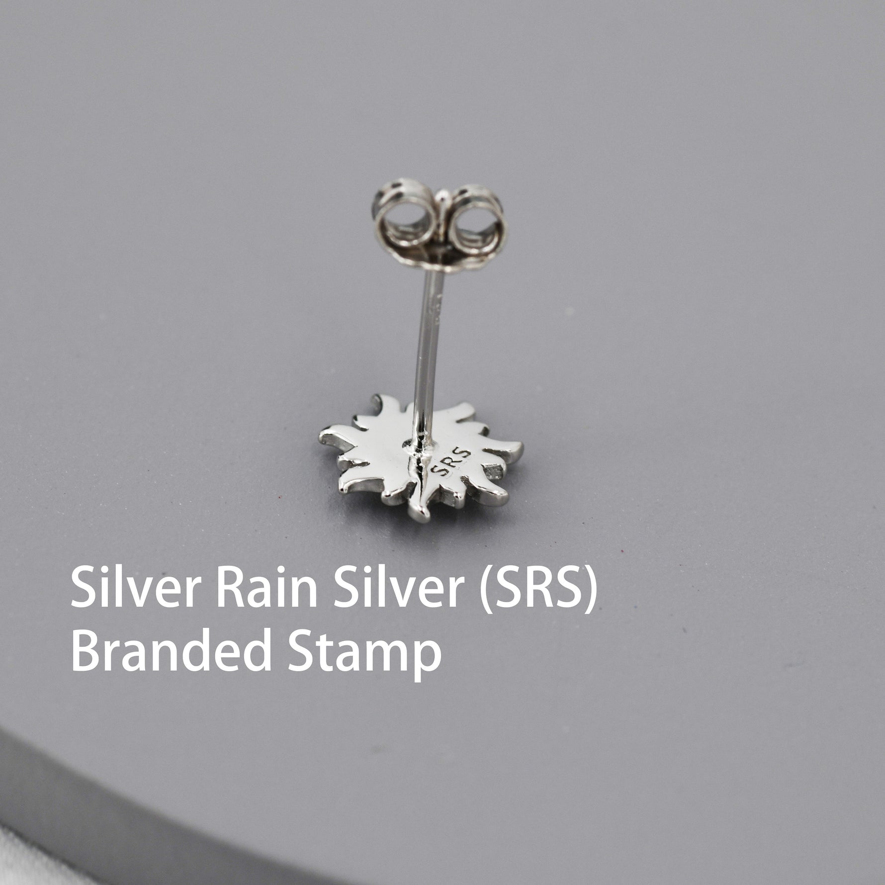 Tiny Sun Stud Earrings in Sterling Silver, Silver or Gold, Sun Face Earrings, Quirky Whimsical Earrings