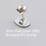 Alien and UFO Mismatched Stud Earrings in Sterling Silver, Silver or Gold, UFO Earrings, Fun and Quirky Jewellery