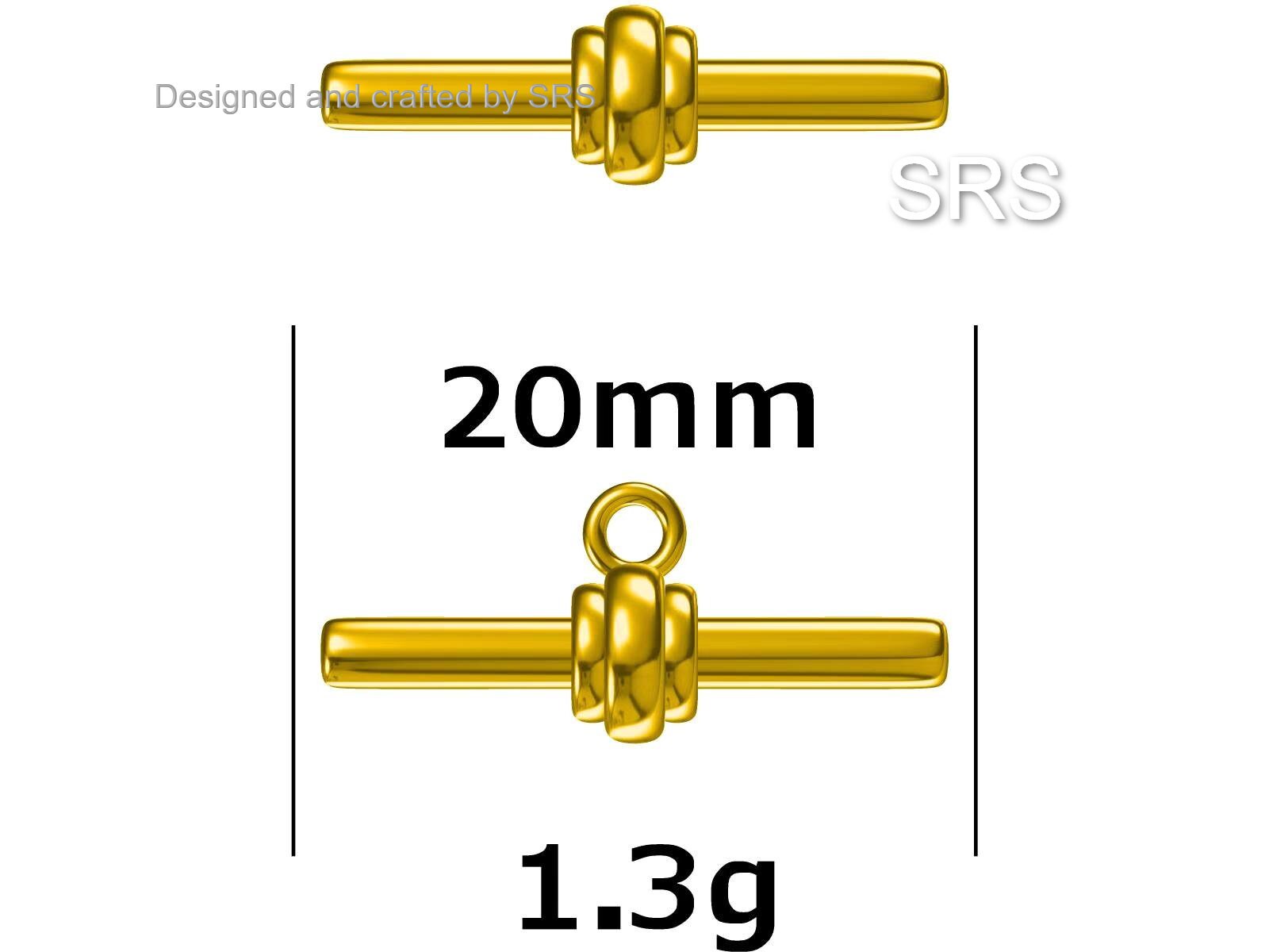 Balanced Bar Necklace in Sterling Silver, Silver or Gold, Horizontal Bar Necklace