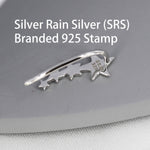 Shooting Star Crawler Earrings in Sterling Silver, Silver or Gold or Rose Gold, Star Ear Crawlers, Ear Climbers, Star Earrings