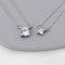CZ Solitaire Pendant Necklace