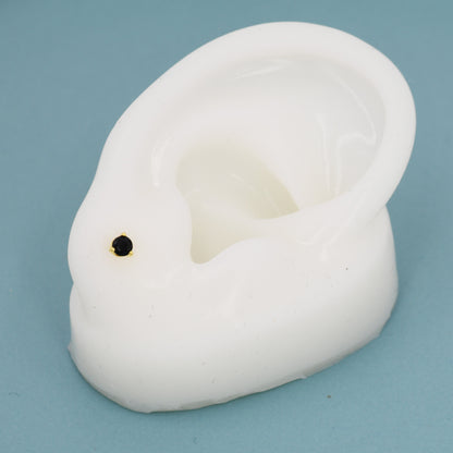 Tiny Black Diamond CZ Stud Earrings in Sterling Silver, Silver or Gold, 3mm CZ, Diamond Stud, Three Prong CZ Earrings