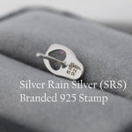 Sterling Silver Nesting Doll Stud Earrings, Silver Finish or Gold Finish, Nesting Doll Earrings
