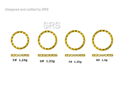 Amethyst Purple Marquise CZ Infinity Ring in Sterling Silver, Skinny Marquise Ring US 5 - 8