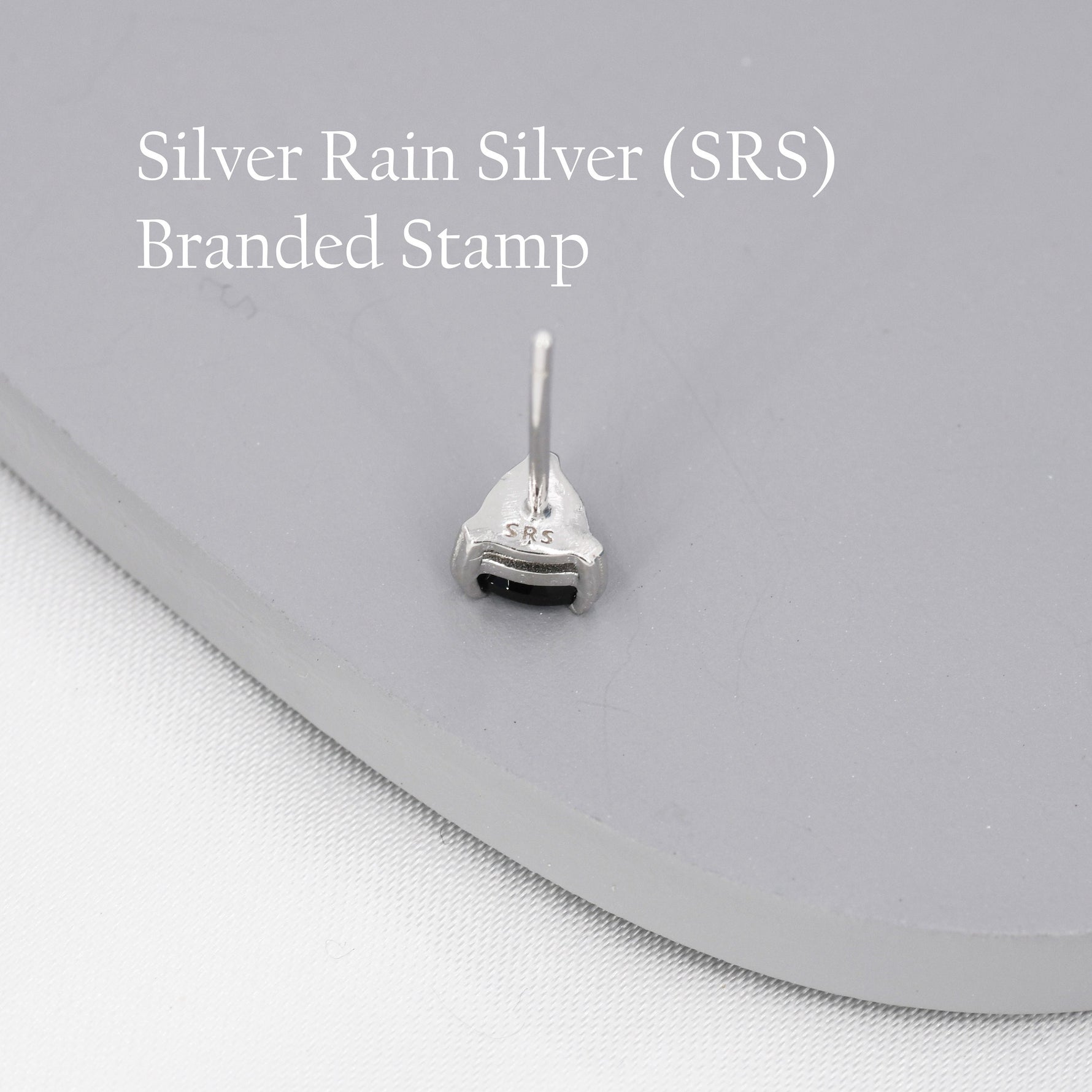 Genuine Peridot Stud Earrings in Sterling Silver, Silver or Gold, Trillion Cut Natural Green Peridot Earrings, Double Pronged