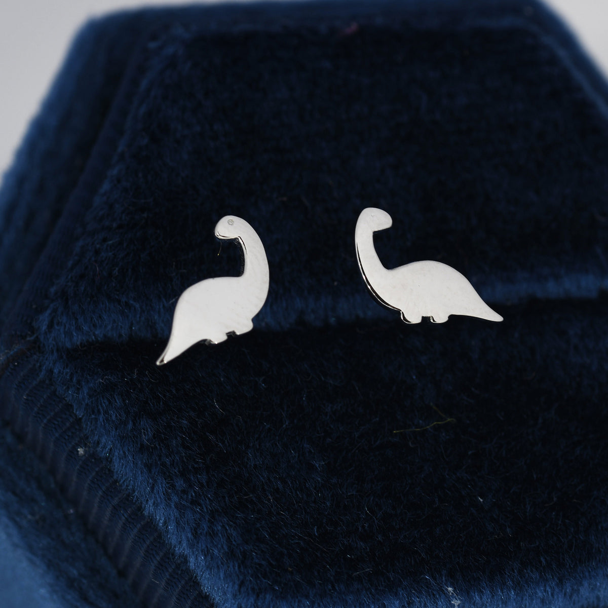 Tiny Dinosaur Stud Earrings