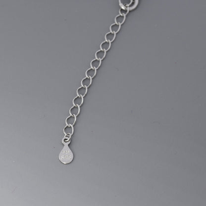 Balanced Bar Necklace in Sterling Silver, Silver or Gold, Horizontal Bar Necklace