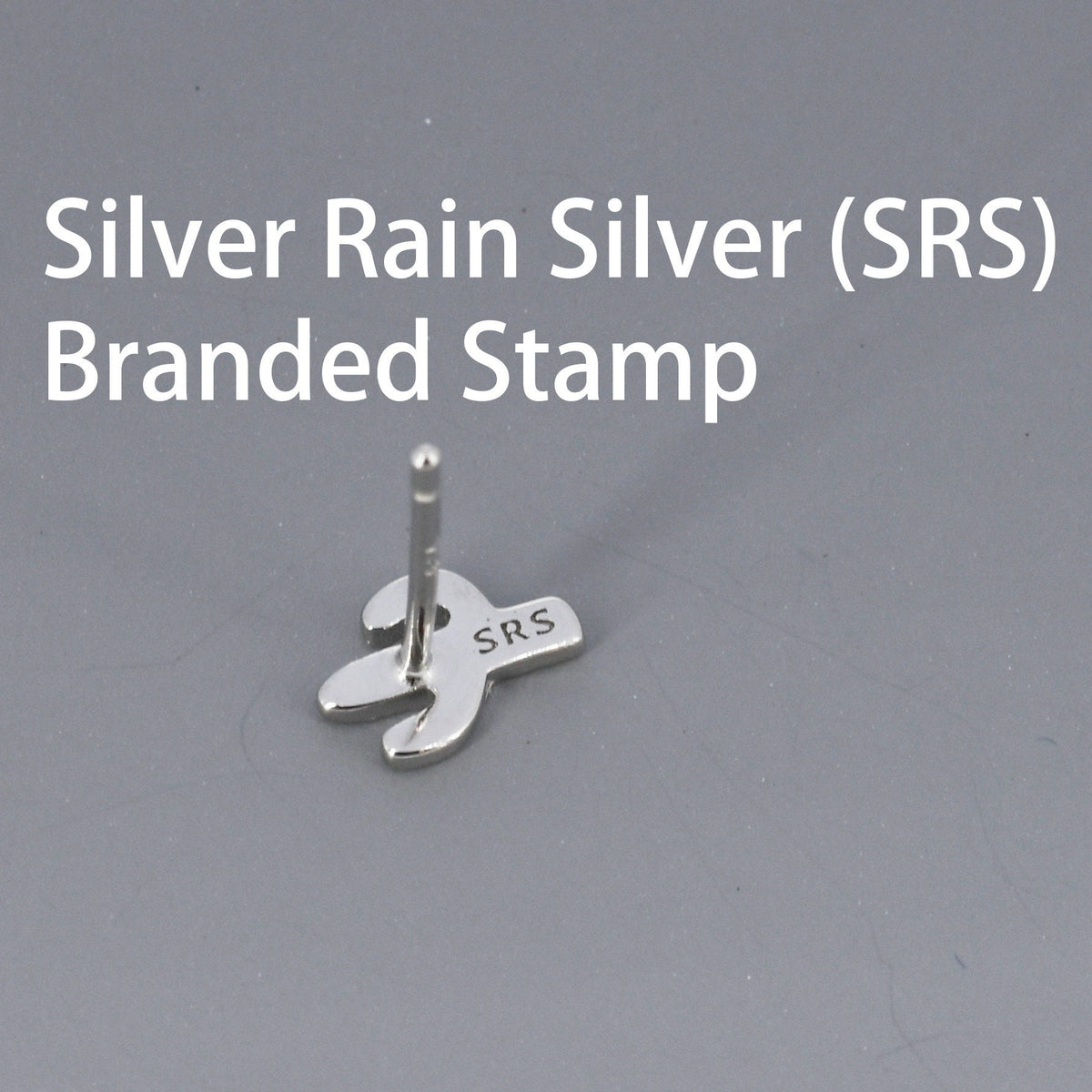 Extra Tiny Cactus Stud Earrings in Sterling Silver, Silver, Gold or Rose Gold, Dainty Stacking Earrings, Nature Inspired