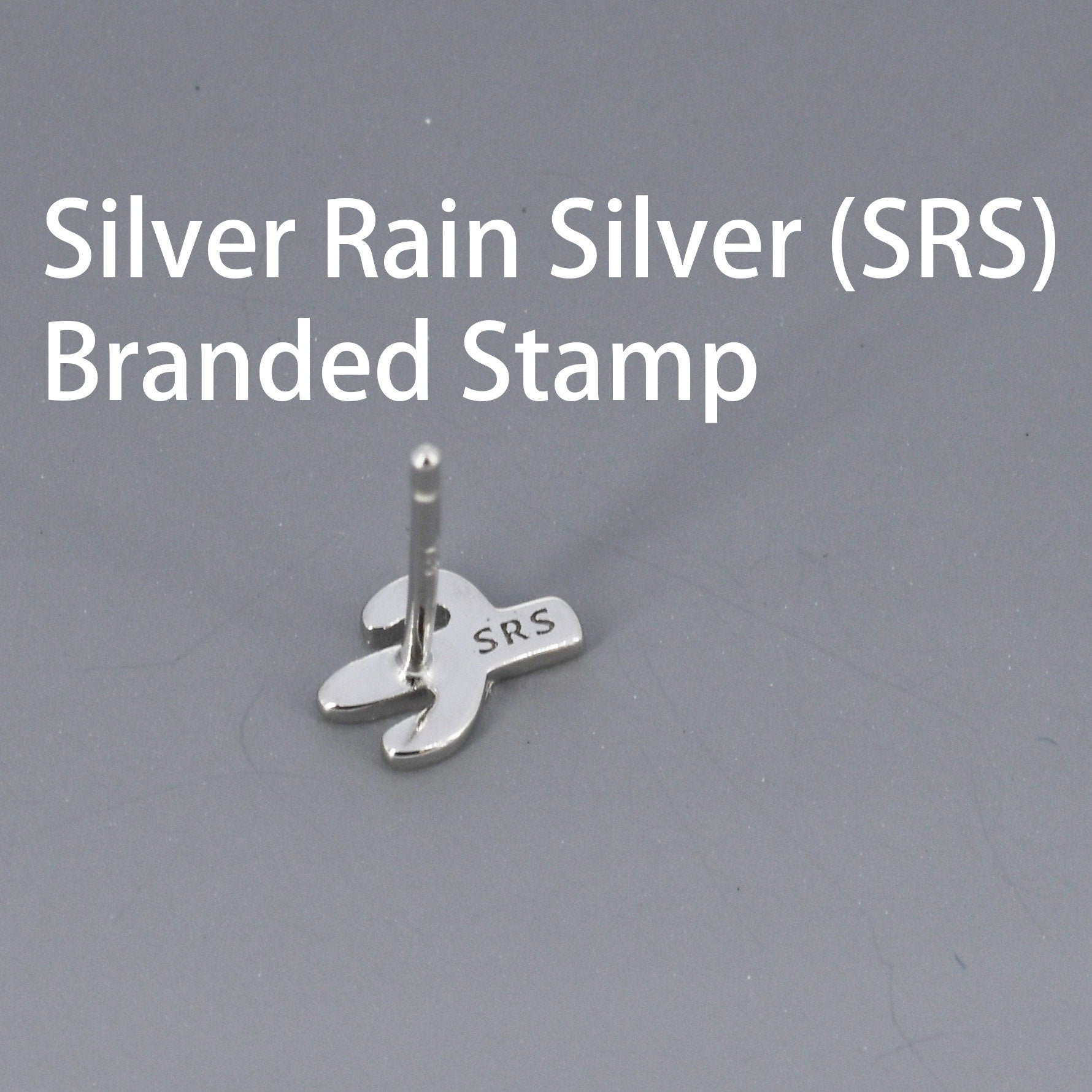 Extra Tiny Cactus Stud Earrings in Sterling Silver, Silver, Gold or Rose Gold, Dainty Stacking Earrings, Nature Inspired