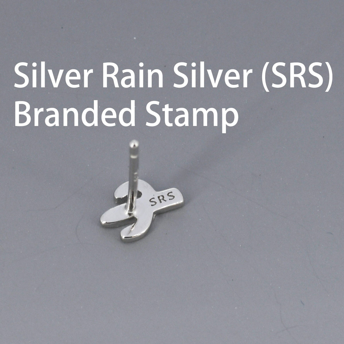Extra Tiny Cactus Stud Earrings in Sterling Silver, Silver, Gold or Rose Gold, Dainty Stacking Earrings, Nature Inspired