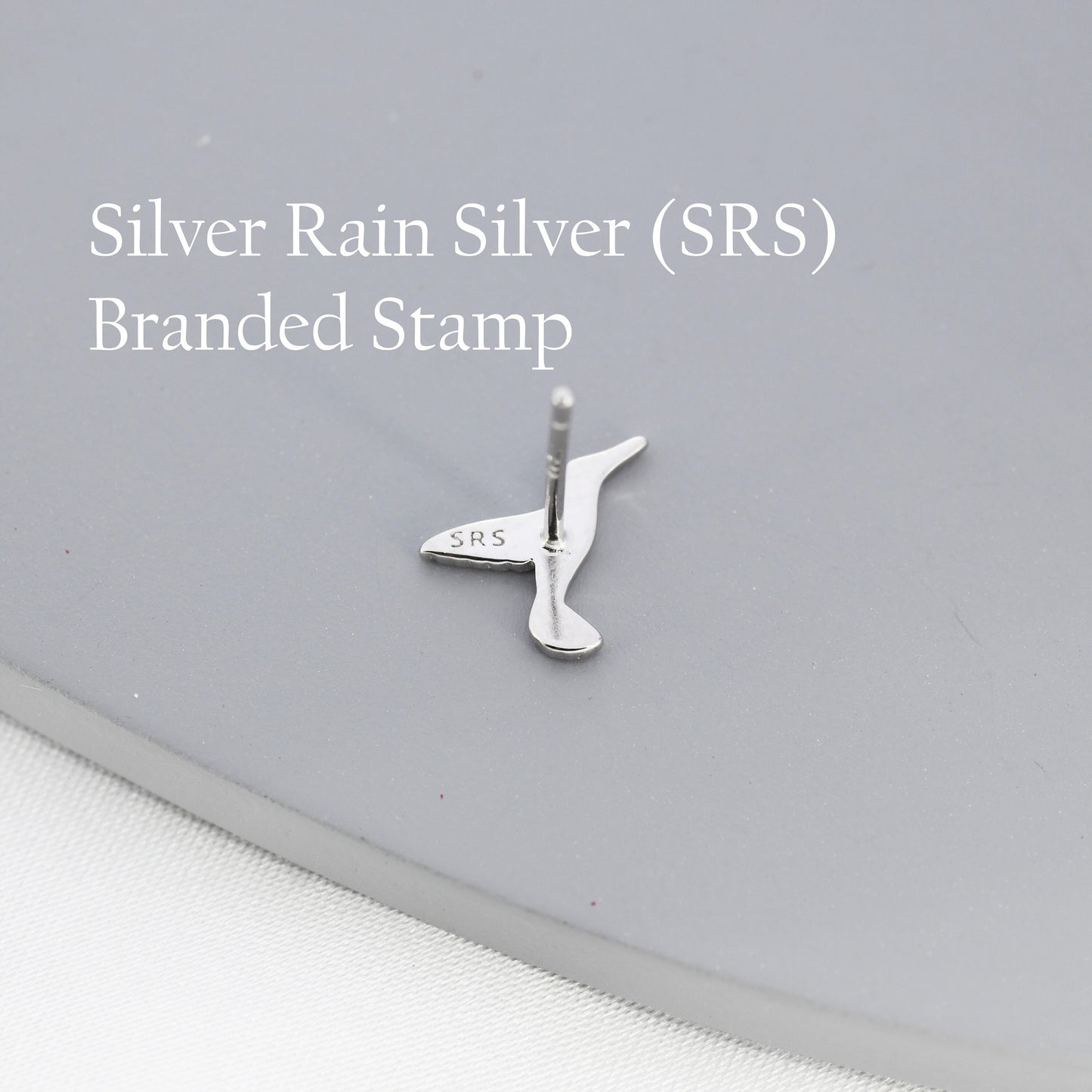 Hummingbird Stud Earrings in Sterling Silver, Silver or Gold, Flying Bird Earrings, Tiny Bird Earrings, Nature Inspired Animal Earrings