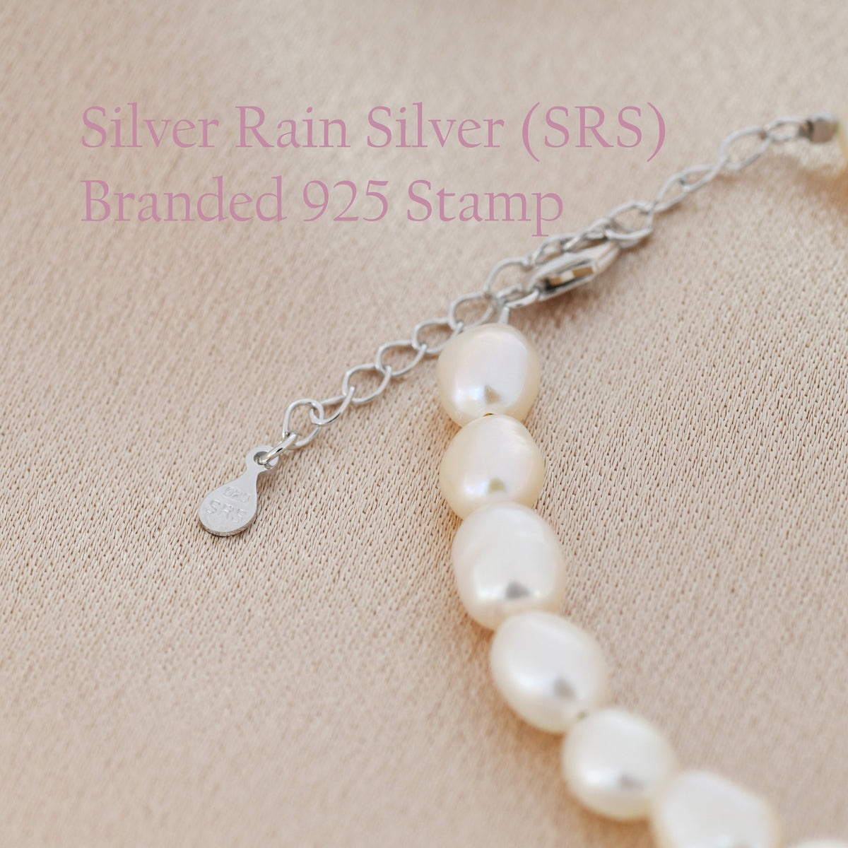 Sterling Silver Baroque Pearl Bracelet, Silver or Gold, Genuine Fresh Water Pearls, Natural Pearl Bracelet