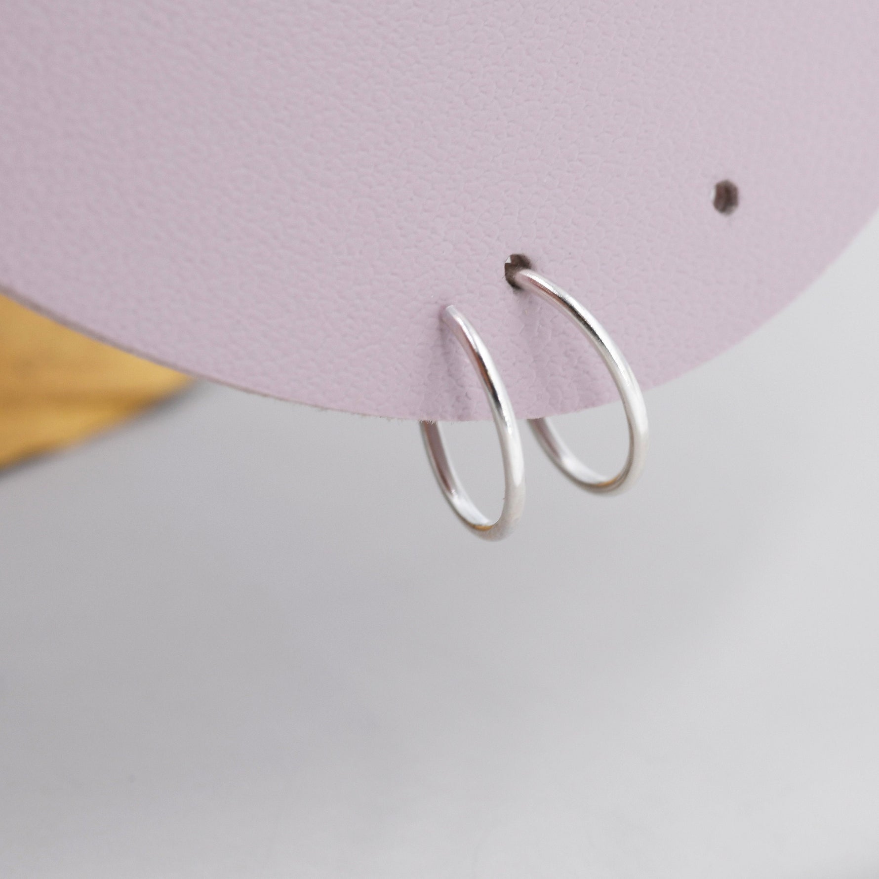 Minimalist Spiral Hoop Earrings in Sterling Silver, Single Piercing Spiral Hoop Earrings, Double Hoop Twist Earrings