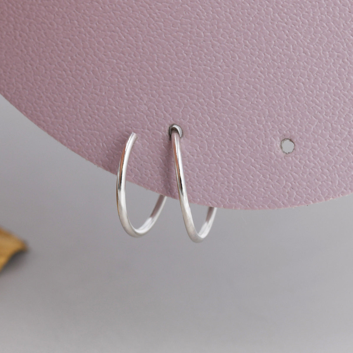 Minimalist Spiral Hoop Earrings in Sterling Silver, Single Piercing Spiral Hoop Earrings, Double Hoop Twist Earrings