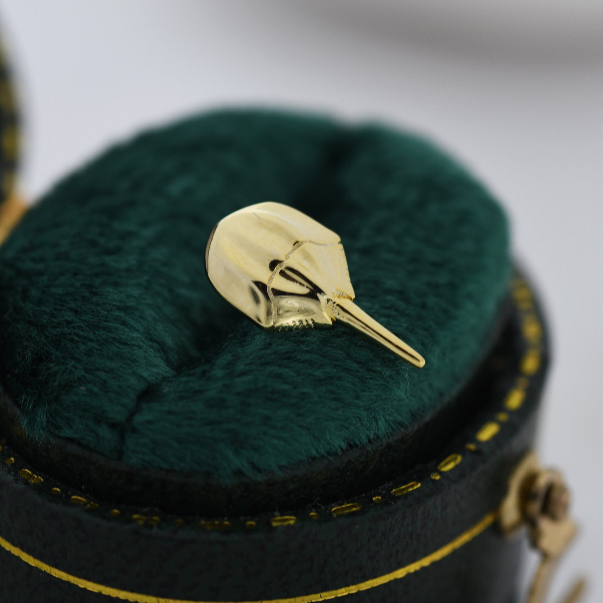 Horseshoe Crab Stud Earrings in Sterling Silver, Silver or Gold, Ocean Animal, Nature Inspired Animal Earrings