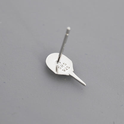 Horseshoe Crab Stud Earrings in Sterling Silver, Silver or Gold, Ocean Animal, Nature Inspired Animal Earrings