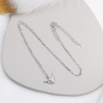 Tiny Highland Cow Pendant Necklace in Sterling Silver, Highland Cow Necklace, Scottish Inspired Jewellery