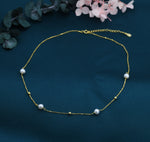 Freshwater Pearl Satellite Chain Necklace