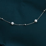 Freshwater Pearl Satellite Chain Necklace