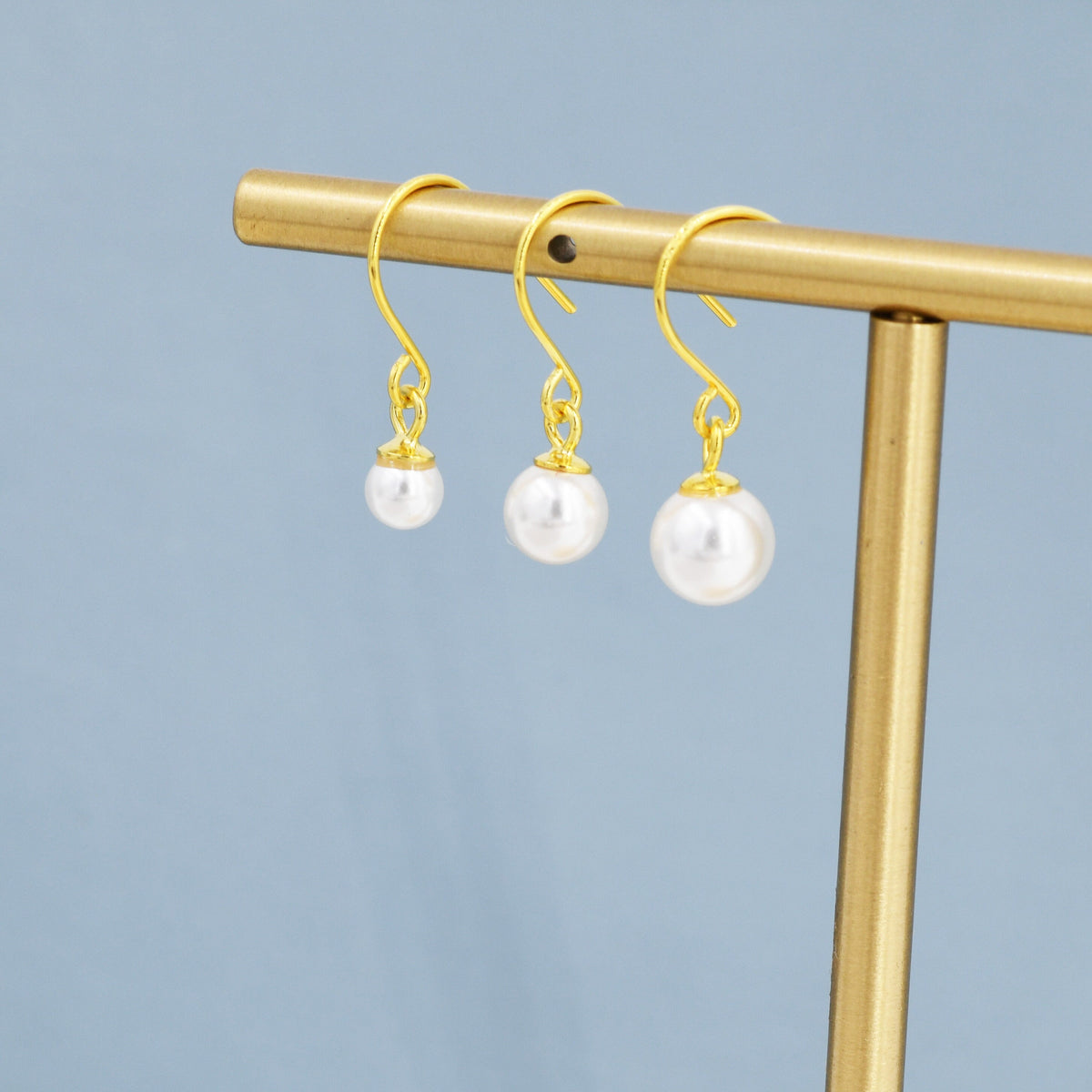 Mother of Pearl Hook Earrings