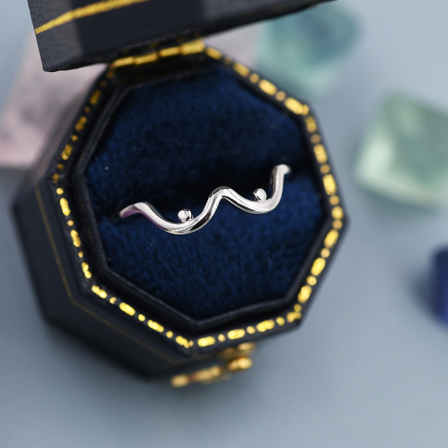 Boob Ring in Sterling Silver, Breast Ring, Feminist Ring, Feminine Ring, US 5-8